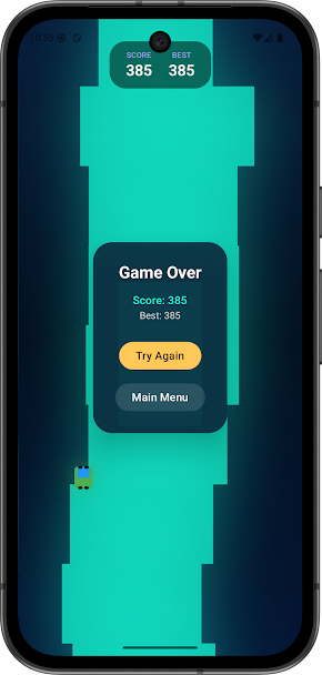 Driftline - Neon Reflex Game app screen