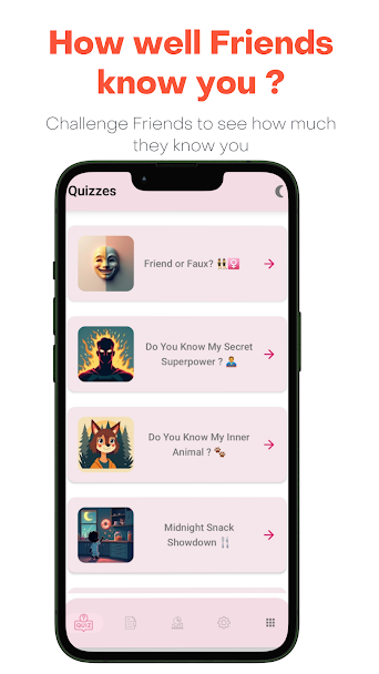 GuessMates - Quiz Challenges app screen